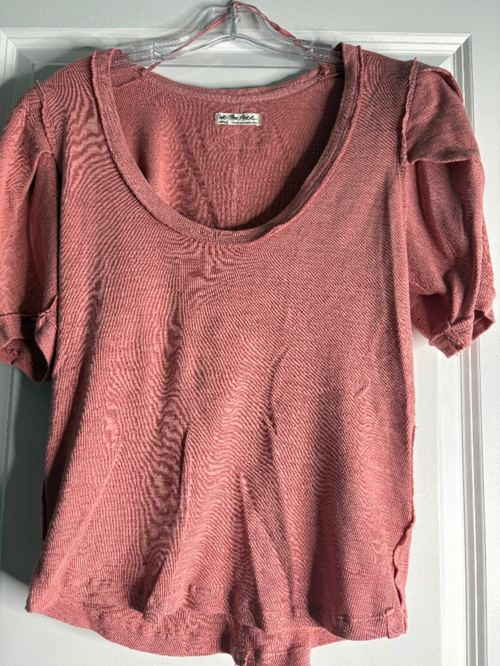 We The Free People Puff Sleeved Tee